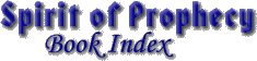 Spirit Of Prophecy Book Index